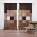 Závěs Blocks Obličej: 2ks 140x250cm – Hledejceny.cz