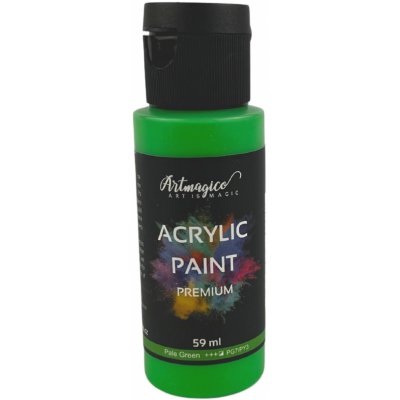 Artmagico akrylové barvy Premium 59 ml Pale Green – Zbozi.Blesk.cz