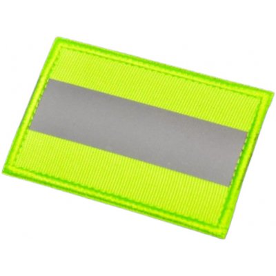 KPZ Outdoor Reflexní nášivka se suchým zipem na batoh Molle - neonově žlutá – Zboží Dáma