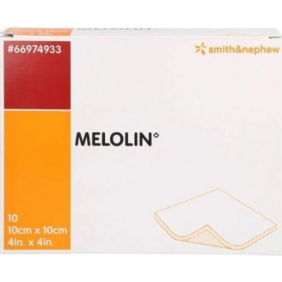 Melolin Krytí sterilní nepřilnavé na rány 10 x 10cm 10 ks – Zboží Dáma