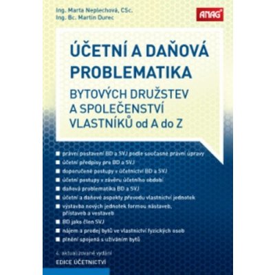 Účetní a daňová problematika - DUREC Martin Ing. Bc., NEPLECHOVÁ Marta Ing., CSc.