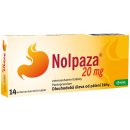 Volně prodejný lék NOLPAZA POR 20MG TBL ENT 14