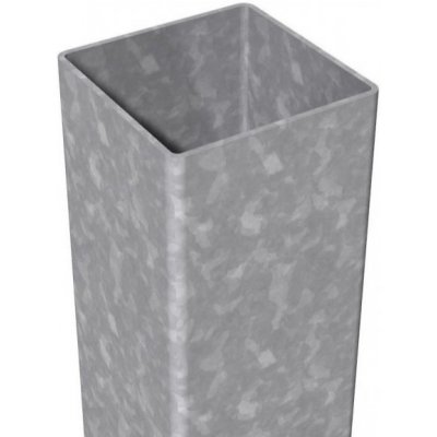 Kovový pozinkovaný sloupek 100 x 100 mm - délka 3 m – HobbyKompas.cz
