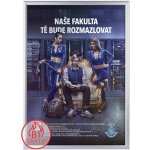A-Z Reklama CZ Protipožární zaklapávací rám formátu B2 – atest B1, profil 25 mm, ostrý roh – kód KR50x70G25B1 – Zboží Živě