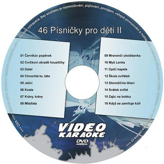 Karaoke DVD Písničky pro děti II od 349 Kč - Heureka.cz