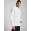 Pánská Košile Jack & Jones Blubrook košile se stojáčkem bílá
