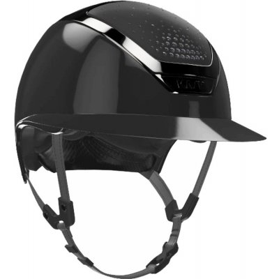 KASK Jezdecká ochranná helma Star Lady Pure Shine II Swarovski Passage black black graphite – Zboží Mobilmania