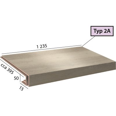 BRASED Easyline Step 2A - 8202 Dub skandinávský světlý – HobbyKompas.cz