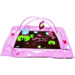 Ludi Hrací deka s mantinelem a hrazdou Sova růžová – Zboží Mobilmania