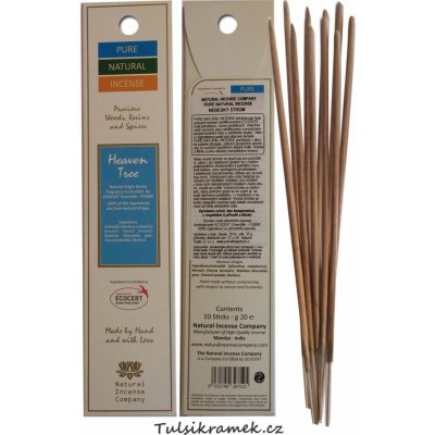 Pure Natural Incence vonné tyčinky Nebeský strom 10 ks – Hledejceny.cz