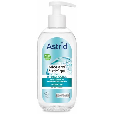 Astrid Hydro X-Cell Čistící micelární gel na tvář 200 ml – Zbozi.Blesk.cz