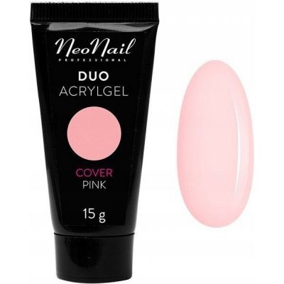 NeoNail Duo Akrylgel Cover Pink Růžová 15 g – Zboží Mobilmania