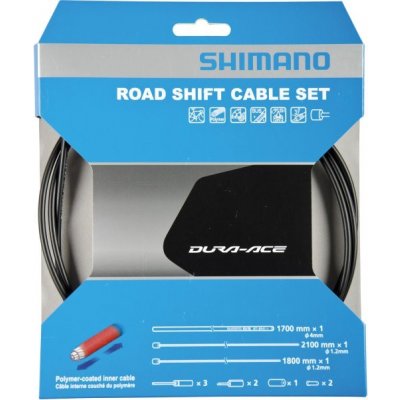 Shimano bowdeny + lanka Dura Ace řadící set polymer – Sleviste.cz
