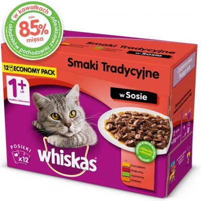 Whiskas Menu z tmavého masa 12 x 100 g