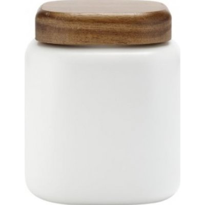 Ladelle Essentials Stone Canister bílá porcelánová dóza na potraviny 0,72 l – Zbozi.Blesk.cz