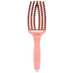 Olivia Garden Finger Brush kartáč na vlasy masážní 6-řadový střední Peach – Zboží Dáma
