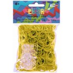 RAINBOW LOOM Original gumičky 600 kusov olivovo zelená – Zboží Dáma