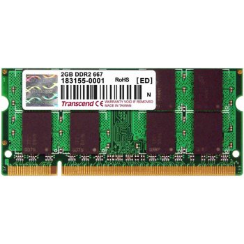 Transcend SODIMM DDR2 2GB 667MHz CL5 TS256MSQ64V6U