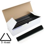 Fellowes Relido A4, násuvný, 3-6mm, 1-60 listů, černý 50ks – Zboží Živě