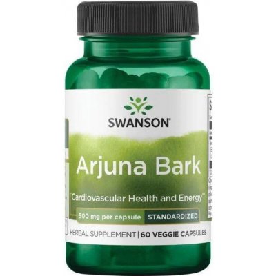 Swanson Arjuna 500 mg 60 kapslí – Hledejceny.cz