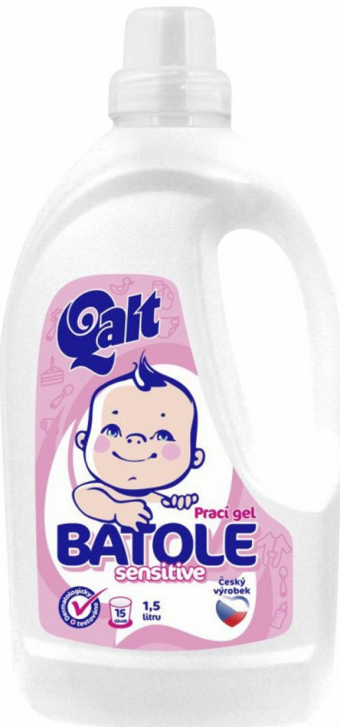 Qalt Batole Sensitive prací gel 1,5 l