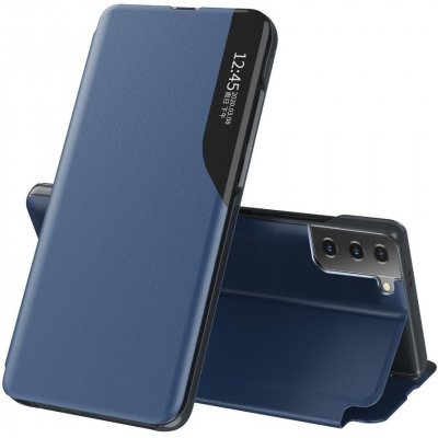 Pouzdro IZMAEL Elegantní knižkové View Case Samsung Galaxy S21 Plus 5G modré – Zbozi.Blesk.cz