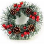 Mondex Since 1986 Vánoční věnec SANTA LILA 20 cm zelený – Zboží Dáma