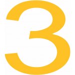 PermaLean číslo 3 - žluté PermaLean čísla 500 mm – Hledejceny.cz