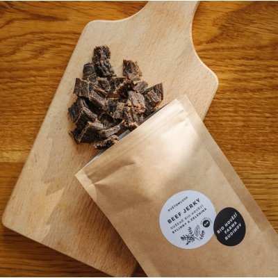 Květomluva Bio hovězí sušené maso bylinky a zelenina 70 g – Zboží Dáma