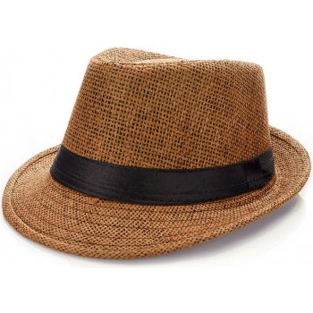 Slaměný klobouk pánský brown 1667-5