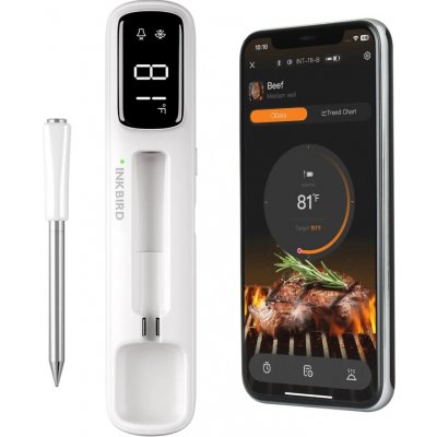 INKBIRD Bezdrátový mini teploměr na maso 300m/Bluetooth Inkbird – Hledejceny.cz