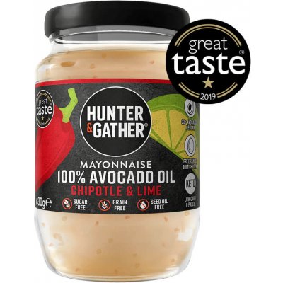 Hunter&Gather Avokádová majonéza Chipotle Limeta 630 g – Sleviste.cz