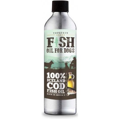 Topstein Fish Crunchies Cod oil Olej z treskovitých ryb 500 ml – Hledejceny.cz