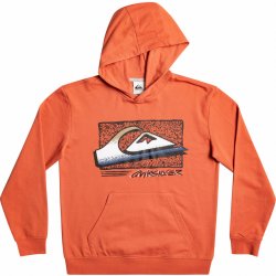 Quiksilver Dětská mikina oranžová