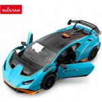 Rastar RC auto Lamborghini Huracán STO 2,4GHz, RTR modrá 1:14 – Zboží Dáma