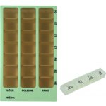 Obzor Set Dávkovač léků 02 bílý + 04 denní – Zboží Dáma