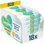 Pampers Harmonie Vlhčené ubrousky New Baby 18 x 828 ks – Zboží Dáma