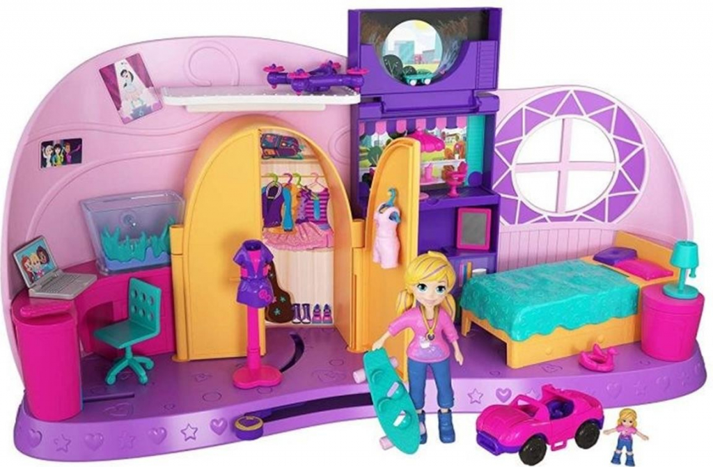 Mattel Polly Pocket pokojíček Go Tiny od 949 Kč - Heureka.cz