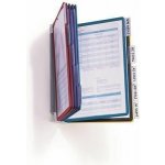 Durable Vario nástěnný držák s 10 barevnými kapsami A4 – Zboží Živě