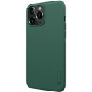 Pouzdro Nillkin Super Frosted iPhone 13 Pro Deep Green (Without Logo Cutout)
