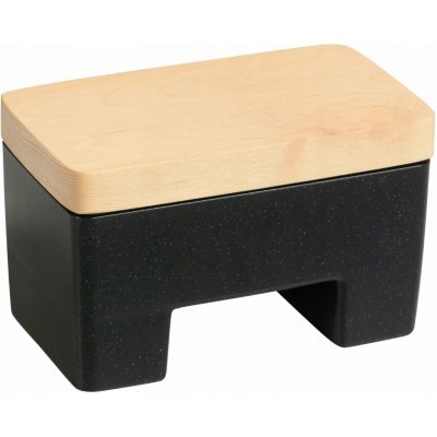 PRACTIC Máslenka na vodu s dřevěným víkem barva černá – Zbozi.Blesk.cz