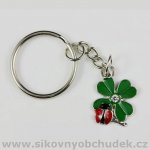 Přívěsek na klíče Čtyřlístek a beruška – Hledejceny.cz