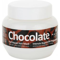 Kallos Chocolate Repair regenerační maska pro suché a poškozené vlasy 275 ml