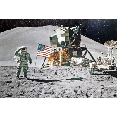 Postershop Plagát: Pristátie na mesiaci (Apollo 11) – Zboží Mobilmania
