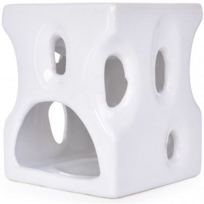 Dedra Keramická aroma lampa na čajové svíčky bílá – Sleviste.cz