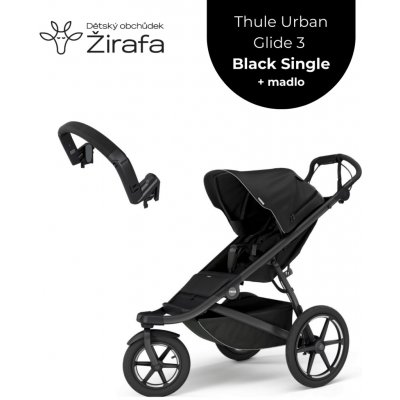 THULE set URBAN GLIDE 3 BLACK + MADLO 2025 – Sleviste.cz