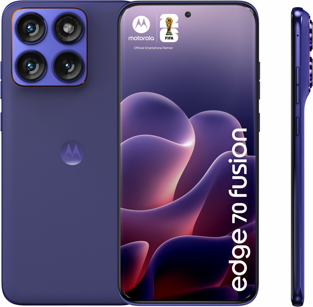 Motorola Edge 70 Fusion 12GB/256GB Pantone Orient Blue na Heureka.cz