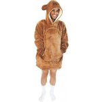 Cozy Noxxiez CH364 Kapybara hřejivá televizní mikinová deka s kapucí – Hledejceny.cz