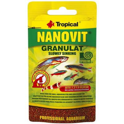Tropical Nanovit Granulat 10 g – Zboží Dáma