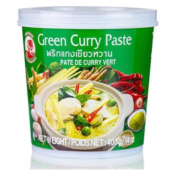 Cock Brand Thajská Kari pasta zelená 400g